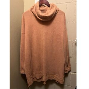 Lumiere Women’s Cow Neck Sweater Dress